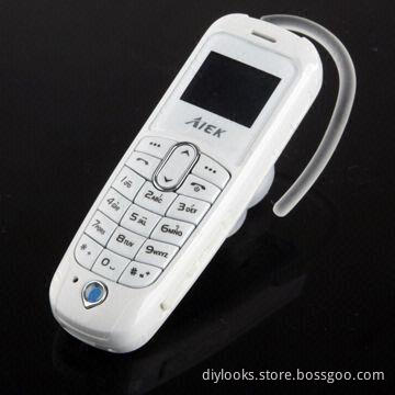 Best Facility AIEK A8 Mini Phone, Handsfree, Dialer Call ID Auto-answer Bluetooth Headphone